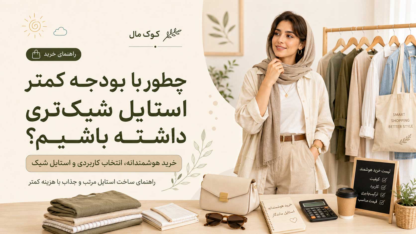 چطور با بودجه کمتر استایل شیک‌تری داشته باشیم؟ راهنمای خرید هوشمندانه لباس