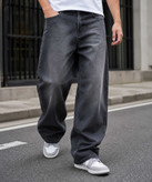 شلوار فول بگ مردانه ذغالی Tommy
