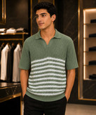خرید تیشرت نیمه آستین مردانه گپ کشی مدل یقه شکاری | XL | 2XL
