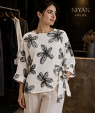 شومیز زنانه مانیسا مدل گل دار کوک مال