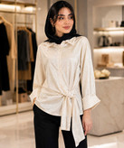 شومیز زنانه مانیسا مدل نگین دار کوک مال