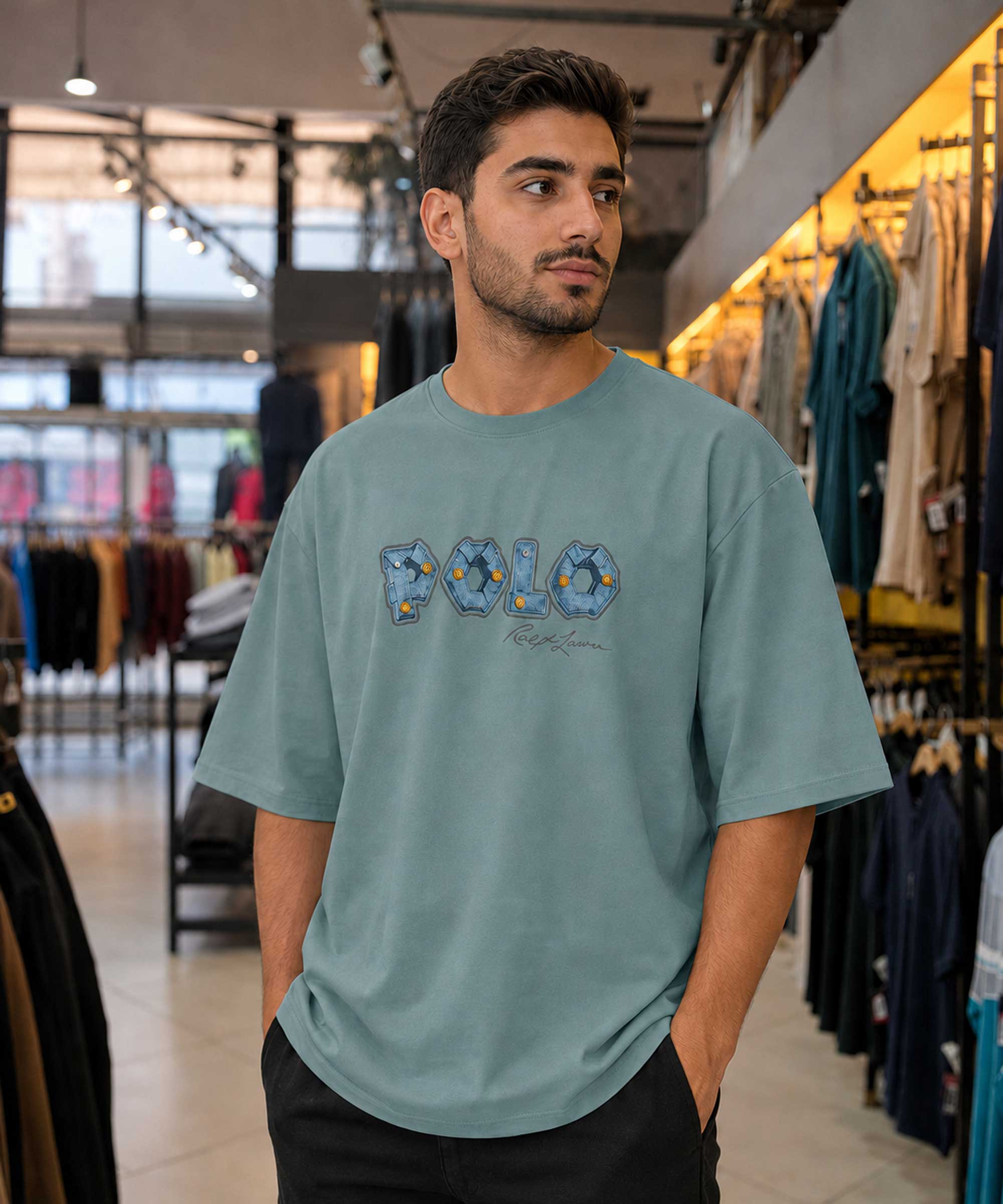 تیشرت نیمه آستین مردانه مدل polo در کوک مال