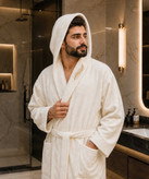 حوله تنپوش مردانه کلاهدار مدل گندم در کوک مال