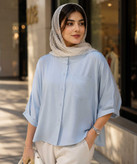 شومیز زنانه یقه گرد در کوک مال
