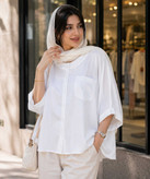 شومیز زنانه یقه گرد در کوک مال