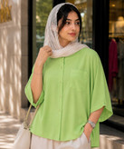 شومیز زنانه یقه گرد در کوک مال