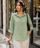 شومیز زنانه خط دار در کوک مال