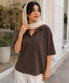 شومیز زنانه لینن در کوک مال