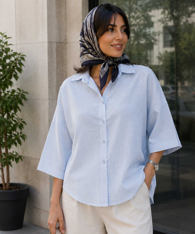 شومیز لینن زنانه در کوک مال