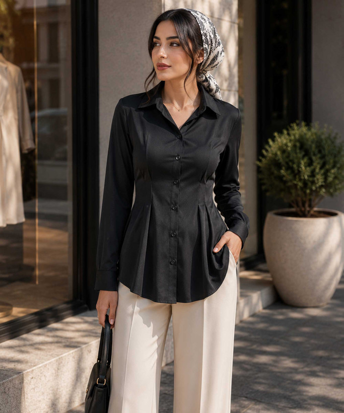شومیز پینترستی زنانه مدل ترند و شیک در کوک مال