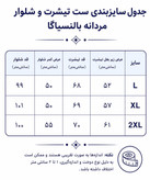 ست تیشرت و شلوار مردانه طرح بالنسیاگا در کوک مال