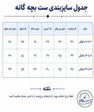 ست بچگانه بلوز و شلوار زیر دکمهدار