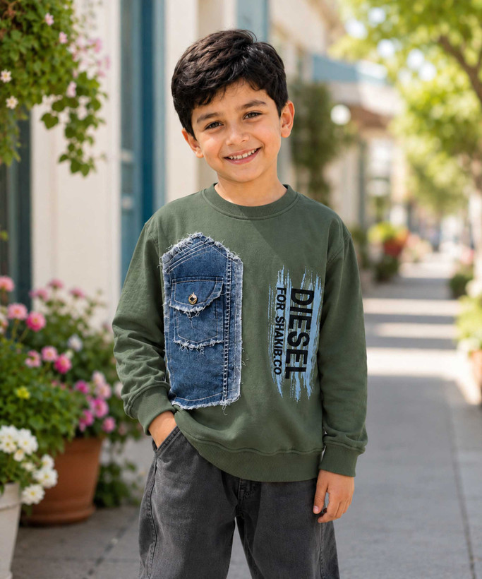 بلوز پسرانه دورس طرح جین Diesel