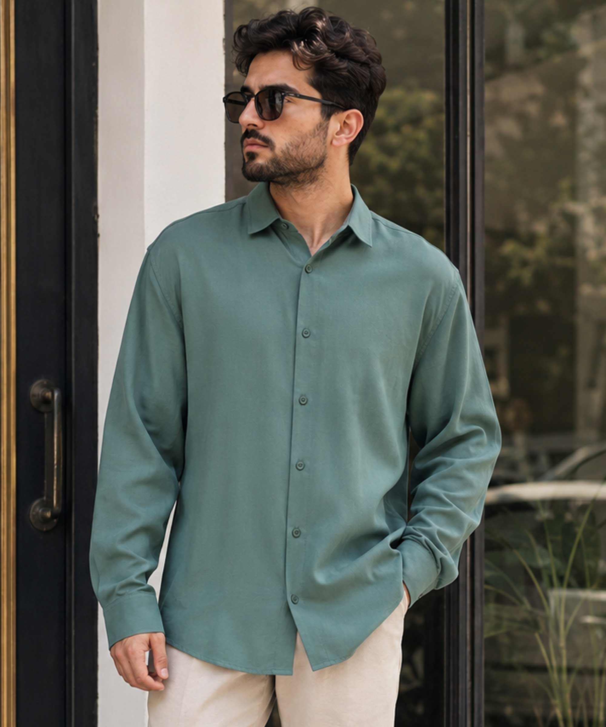 پیراهن مردانه در کوک مال