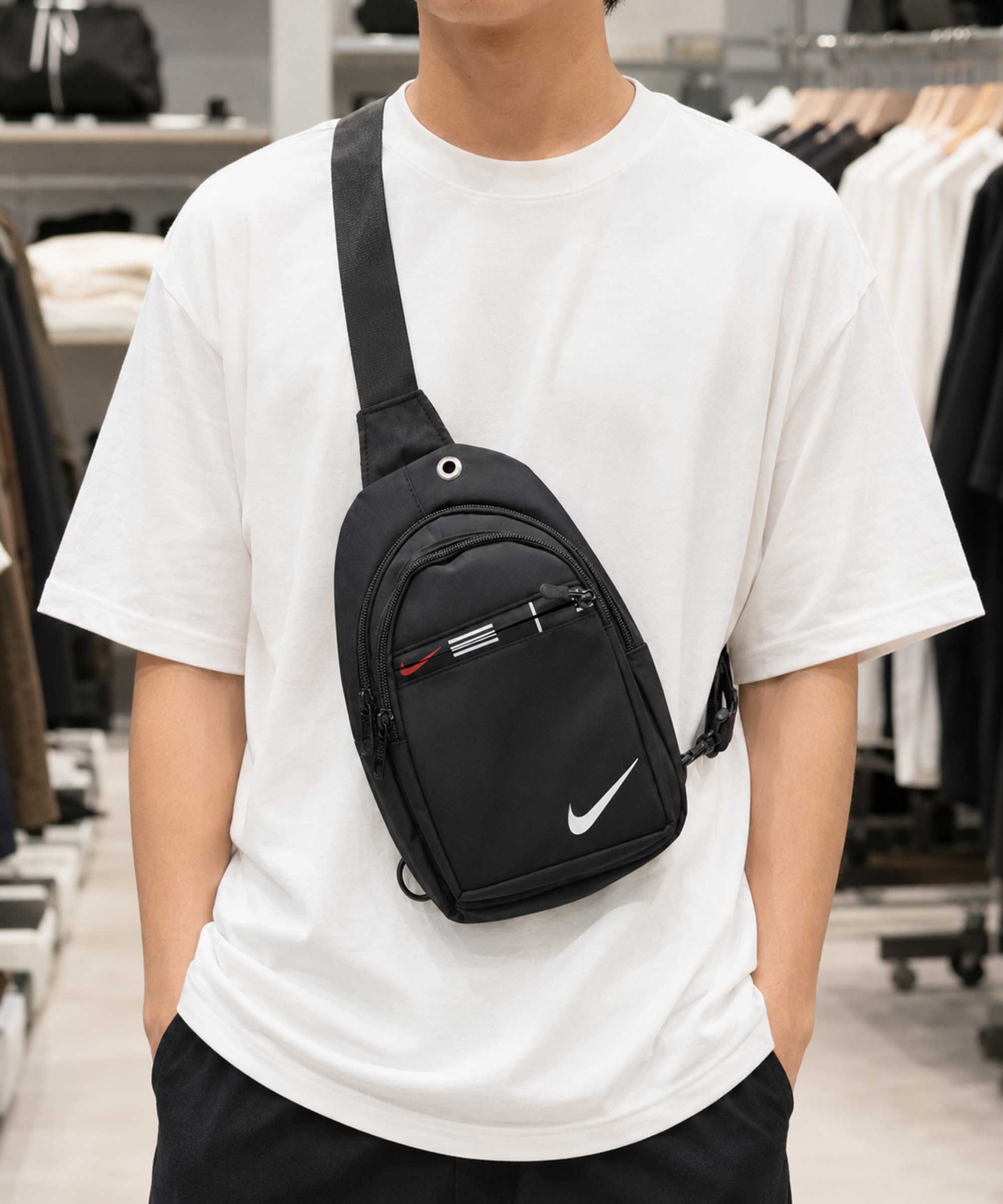کیف کراس‌بادی مردانه طرح Nike