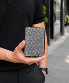 کیف کارتی زیپی مدل Tweed