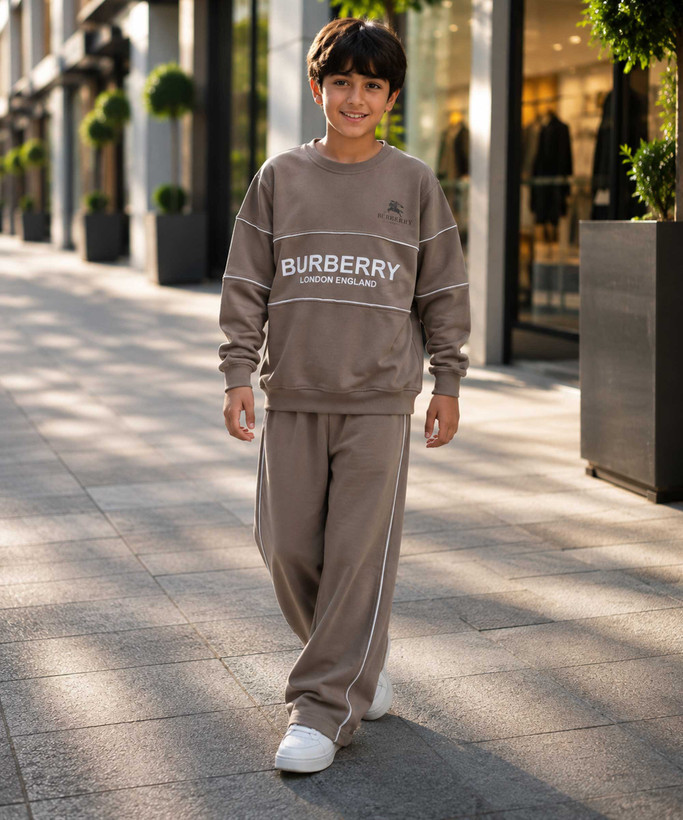 ست بچگانه بلوز و شلوار Burberry