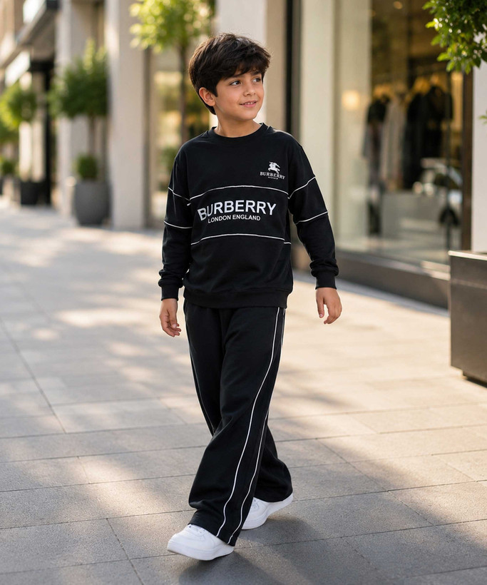ست بچگانه بلوز و شلوار Burberry