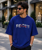 تیشرت مردانه قواره باکسی FOCUS
