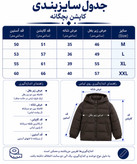 کاپشن بچگانه مدل پافرشو