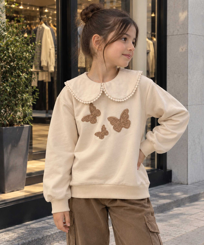 بلوز بچگانه دورس مدل Butterflies
