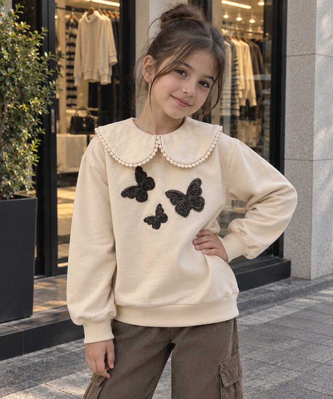 بلوز بچگانه دورس مدل Butterflies