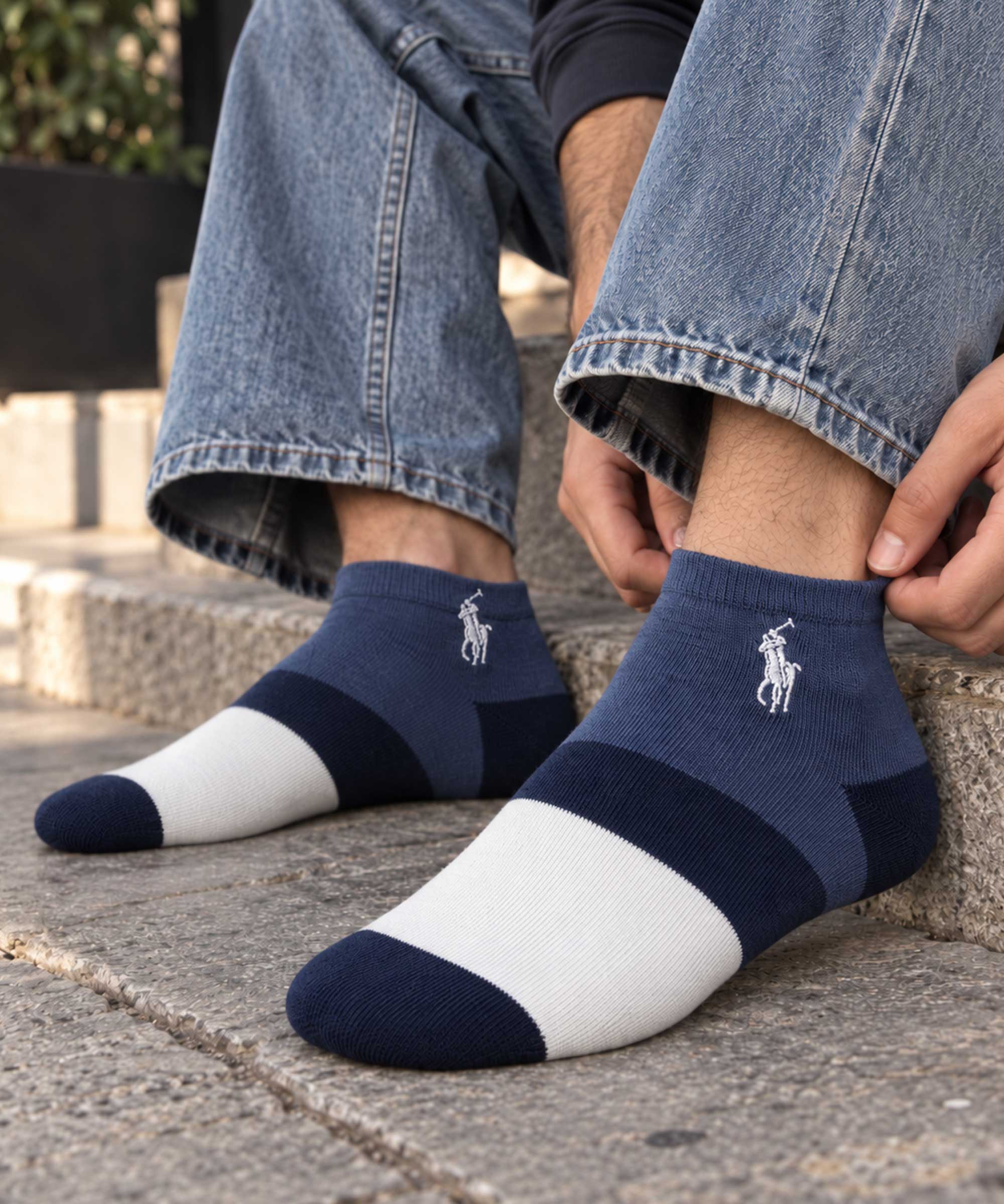 جوراب مردانه Polo مدل سه رنگ