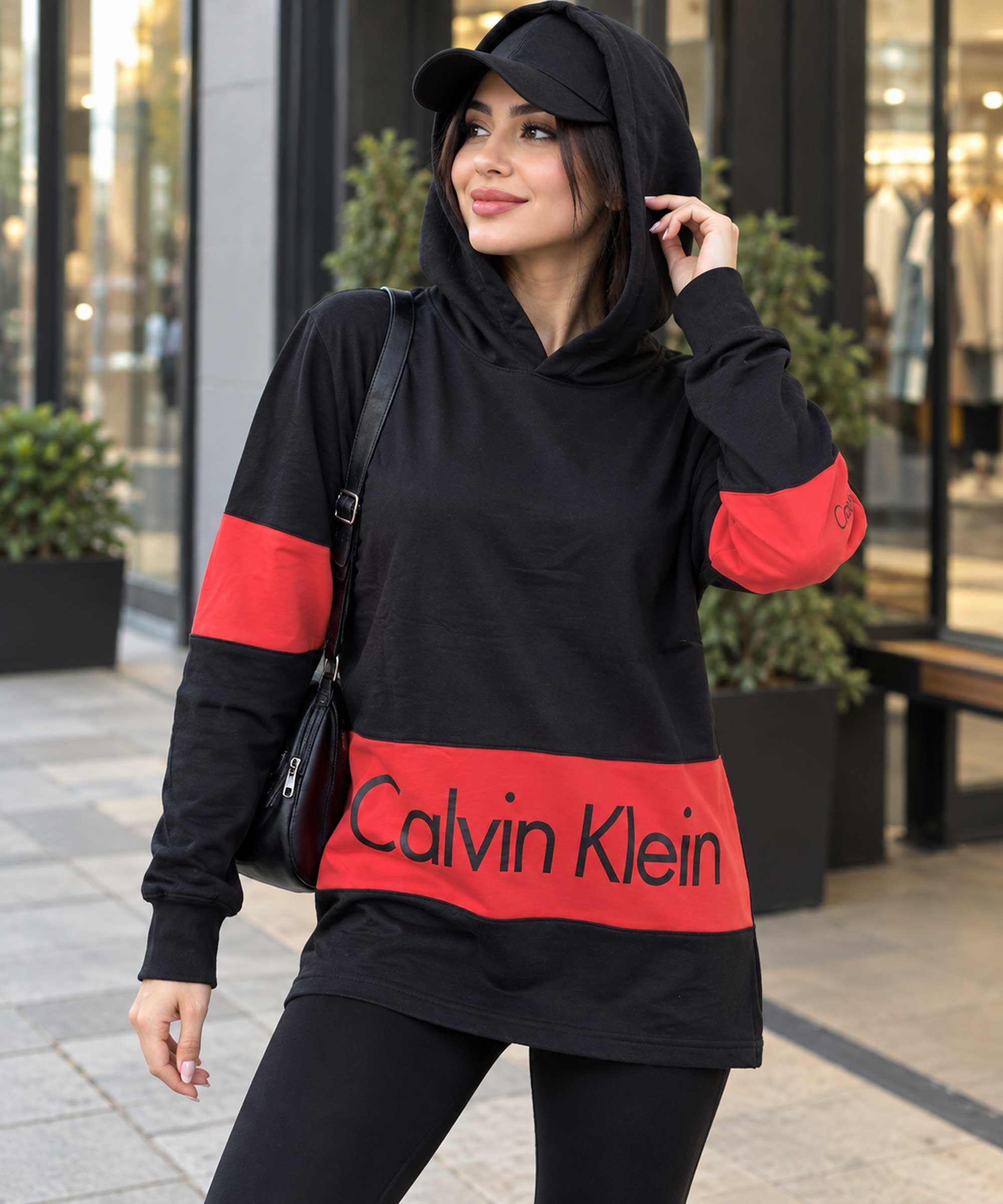 هودی زنانه نازک مدل Calvin