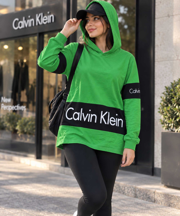 هودی زنانه نازک مدل Calvin