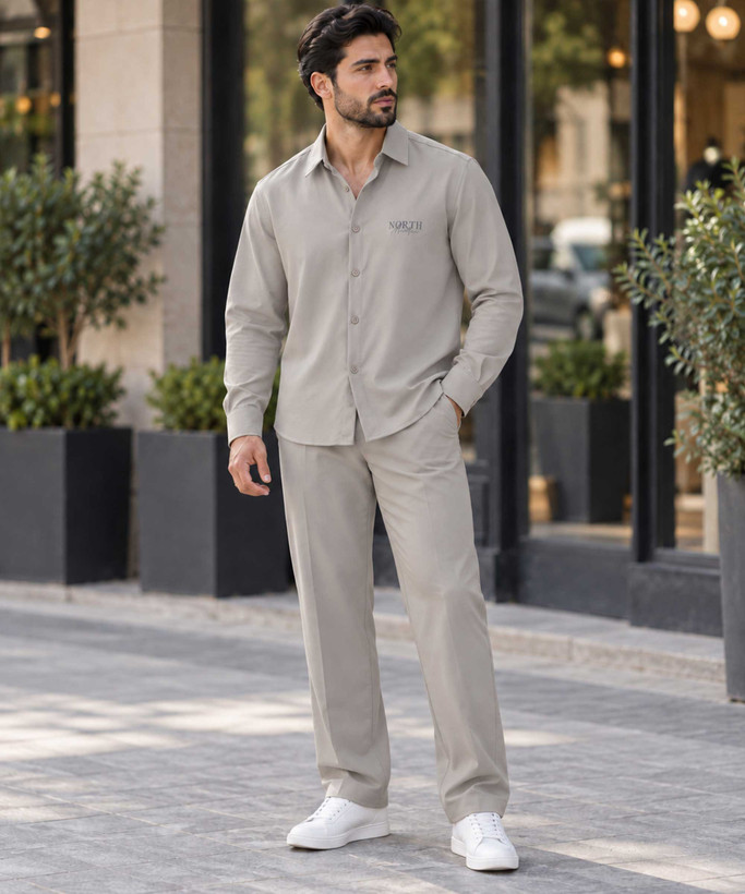 ست مردانه پیراهن و شلوار مازراتی North