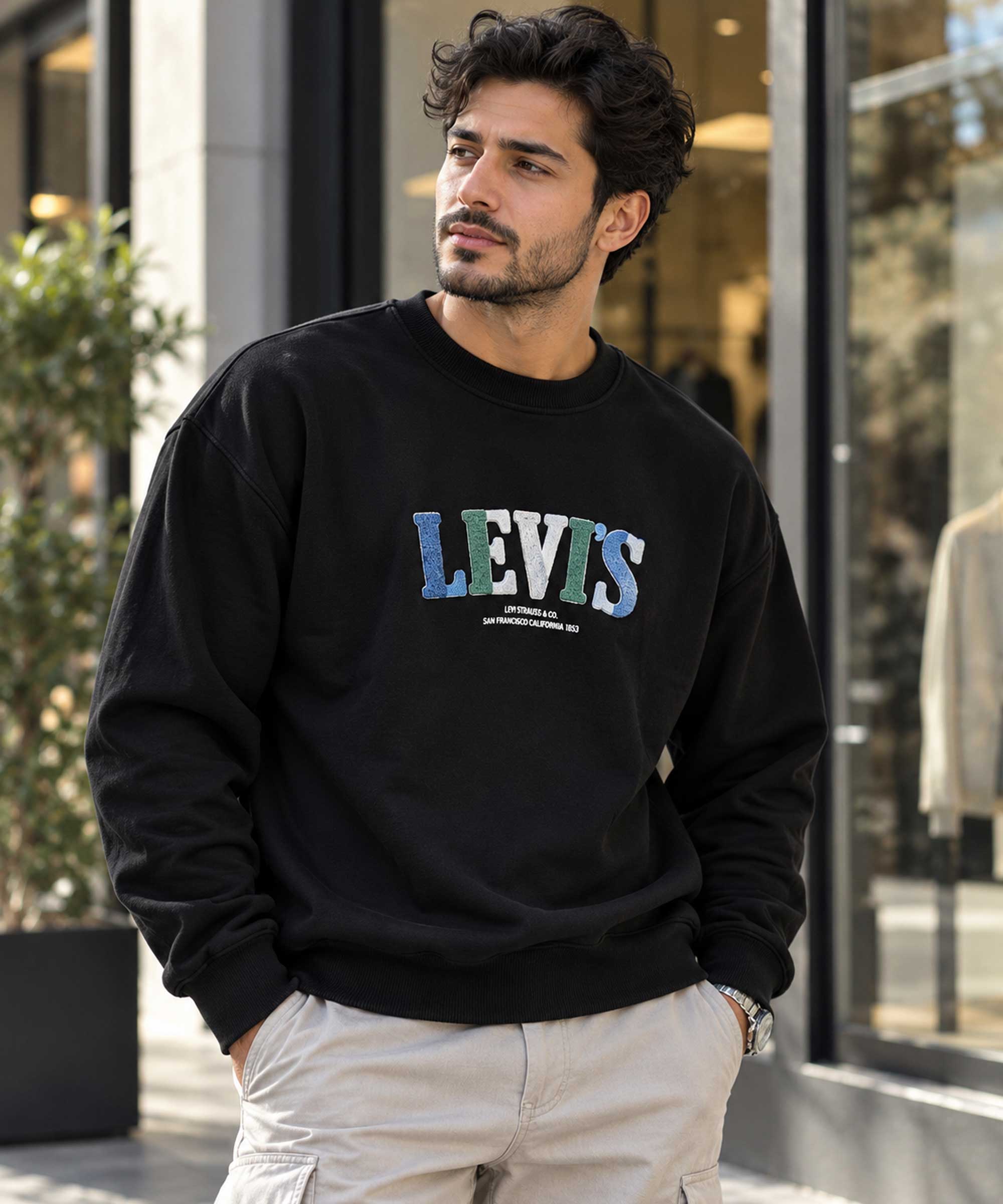 دورس مردانه پنبه مدل Levis